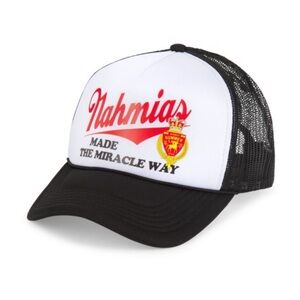 Nahmias Black and White Trucker Hat